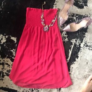 🇮🇹Italian pink fluo summer dress